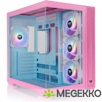 Thermaltake View 380 TG ARGB Midi Tower Roze, Verzenden, Nieuw