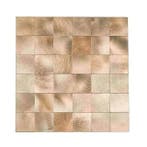 Zelfklevende Steenstrip Mozaiek BloQ Goud Brons, Nieuw