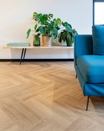 Plak pvc Visgraat  |  mFLOR Parva River Oak XL 41929 Tarn, Ophalen, Nieuw