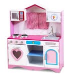 2dekans | Coast Speelkeuken - MDF - 82 x 30 x 101 cm - Roze, Ophalen of Verzenden, Zo goed als nieuw