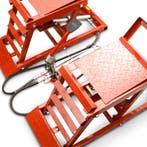 Oprijplaten - In hoogte verstelbaar - Hydraulisch - Rood - S, Verzenden, Nieuw