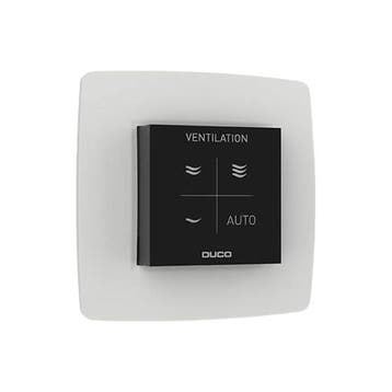 Duco vocht ruimtesensor met bediening RF/Wired - zwart, Verzenden, Nieuw