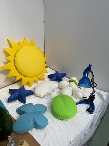 IKEA - Lamp (8) - SMILA SOL - Plastic - IKEA