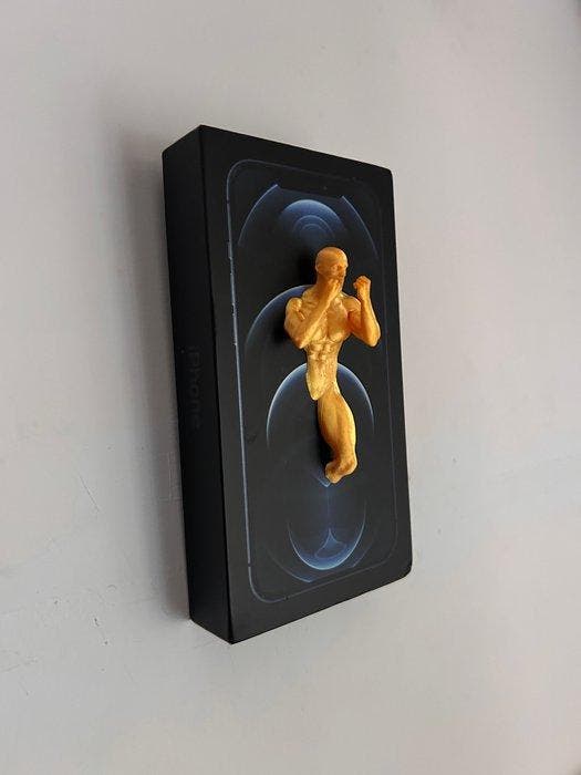 Andrea Giorgi - pugile (NO RESERVE), Antiek en Kunst, Kunst | Designobjecten