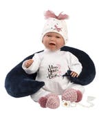 Llorens babypop LALO maan - 42 cm (Poppen 37- 45 cm, Poppen), Ophalen of Verzenden, Nieuw