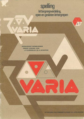 Varia Spelling lettergreepverdeling open en gesloten letterg, Boeken, Verzenden, Nieuw
