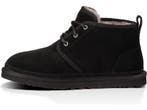 UGG Neumel - Heren Veterschoenen - Leer - Zwart - Maat 44, Verzenden, Nieuw