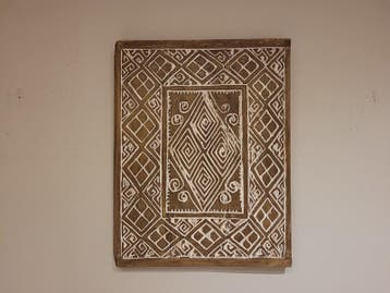 Muurdecoratie - wandpanelen Vierkant | Uniek graveerwerk, Ophalen, Nieuw