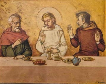 Broeder Max (XX) - Jezus en zijn apostelen, Antiek en Kunst