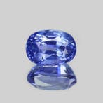 1 pcs Blauw Saffier - 1.24 ct - nternational Colored, Sieraden, Tassen en Uiterlijk, Edelstenen, Nieuw