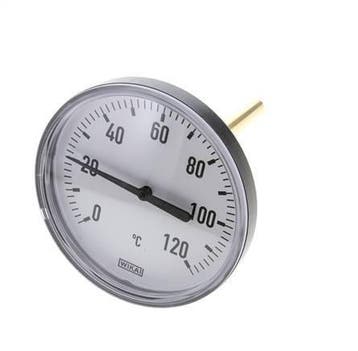 0 tot +120°C Plastic Bimetalen Thermometer 100mm Behuizing, Verzenden, Nieuw