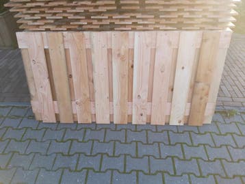 TE KOOP TUINHEKJES DOUGLAS OF GRENEN 90 CM X 180 CM, Tuin en Terras, Nieuw, Hout, Tuinhek