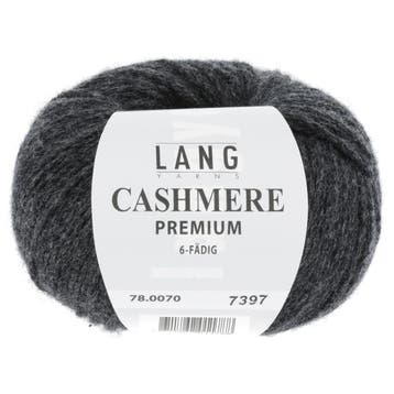 LANG Yarns Cashmere Premium - 70 Antraciet - Puur Kasjmier, Ophalen of Verzenden, Nieuw