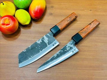 Keukenmes - Cleaver & Kiritsuke - Met de hand vervaardigd