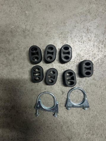 Complete uitlaat Einddemper + Middendemper Opel Astra H, Verzenden, Nieuw
