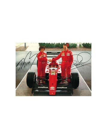 1990 FERRARI 641 ALAIN PROST - NIGEL MANSELL ANSICHTKAART, Nieuw, Ferrari, Author