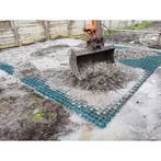 Kunststof HDPE grastegel heavy duty (500x500x50mm)