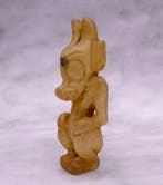 Beeldje - Hongshan Cultuur Grote Alien Achtige Godheid van