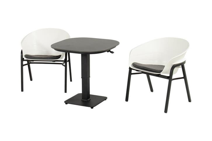 Hartman Tubb verstelbare bistro set (3-delig) - Royal, Tuin en Terras, Tuinsets en Loungesets, Loungeset, Nieuw, Kunststof, Verzenden