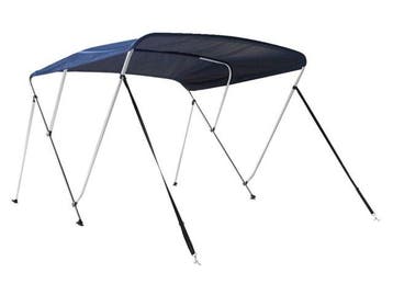 Talamex Biminitop Deluxe 3 boog Navy, Ophalen of Verzenden, Nieuw