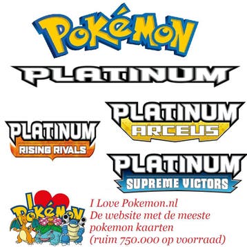 Pokemon Kaarten - Pokemon Platinum + Heartgold Soulsilver, Ophalen of Verzenden, Zo goed als nieuw, Losse kaart