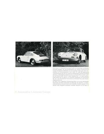 1963 PORSCHE 901 BROCHURE DUITS, Nieuw, Porsche, Author