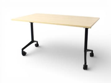 Flexaro Easy Turn tafel, verrijdbaar en opklapbaar, 160x80cm, Ophalen of Verzenden, Nieuw