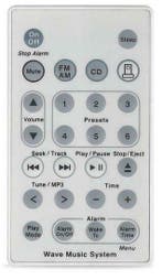 Bose Music Wave system afstandsbediening ( WIT ), Verzenden, Nieuw