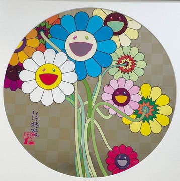Takashi Murakami (1962) - Flowers for Algernon, Antiek en Kunst, Kunst | Designobjecten