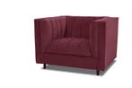 Fauteuil Joure - fauteuils - Rood, Huis en Inrichting, Nieuw, Rood, Overige materialen