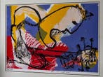 Herman Brood (1946-2001) - De Gitarist / Guitar Player, Antiek en Kunst