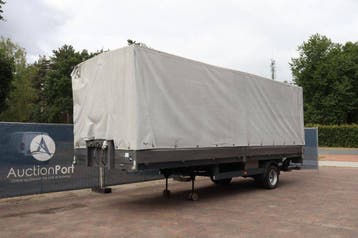 Veiling: Schuifzeiloplegger Baldinger 7000 5200kg 2000 (Marg, Overige kleuren, Overige brandstoffen, Aanhangers en Opleggers