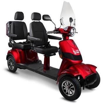 Rolektro E-Quad V.3 Duo Premium – Rood, Verzenden, Nieuw, Overige merken
