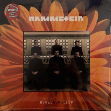 LP gebruikt - Rammstein - Herzedemoleid, Verzenden, Zo goed als nieuw, Overige formaten