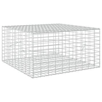 vidaXL Gabion met 5 mm Draad en 5x10 cm Gaas 100x100x50 cm, Verzenden, Nieuw, IJzer