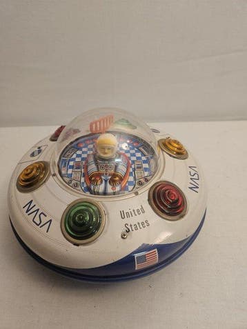 cl - Speelgoed NASA vliegende schotel speelgoed - 1970-1980