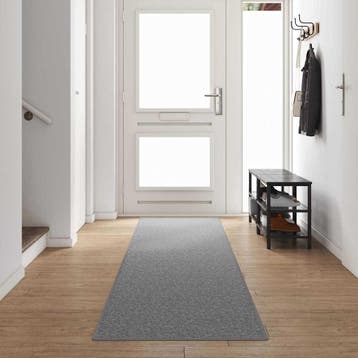 vidaXL Tapijt Loper Lichtgrijs 80 x 500 cm 100%, Verzenden, Nieuw