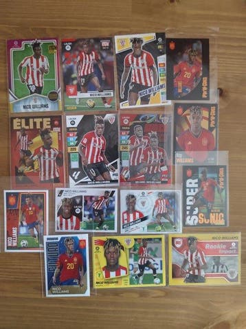 Panini Nico Williams Rookie - 15 Pack - Excellent (EX), Verzamelen, Nieuw