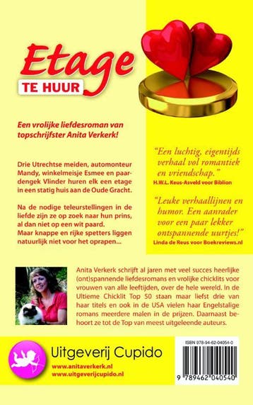 Etage te huur 9789462040540 Anita Verkerk, Boeken, Verzenden, Gelezen, Anita Verkerk