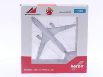 Schaal 1:500 Herpa 533836 Philippine Airlines Airbus A350..., Ophalen of Verzenden, Gebruikt