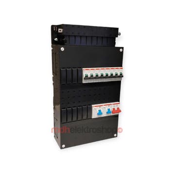ABB Hafonorm groepenkast, 1 fase met 8 groepen, alt. voor, Doe-het-zelf en Verbouw, Ophalen of Verzenden, Nieuw, Groepenkast