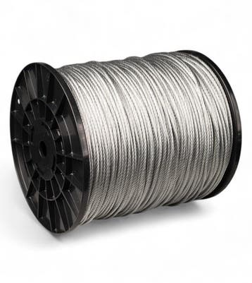 Staalkabel 4 mm 600 meter op katrol, Verzenden, Nieuw