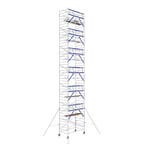 AGS Pro rolsteiger ASC 135 x 250 x 14,2wh enkelzijdig, Doe-het-zelf en Verbouw, Steigers, Verzenden, Nieuw, Rolsteiger of Kamersteiger