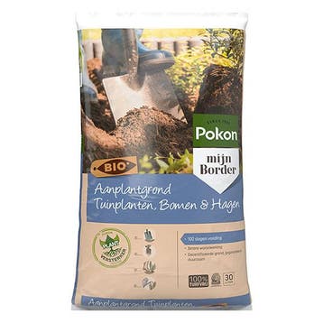 Pokon aanplantgrond tuinplanten, bomen en hagen | 30 liter, Verzenden