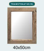 Houten spiegels, rechthoekig en vierkant wandspiegels, teak, Ophalen of Verzenden, Nieuw