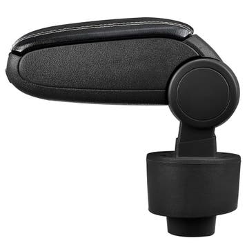 Armsteun Seat Ibiza 6J vf 2008 kunstleer zwart met wit stiks, Verzenden, Nieuw
