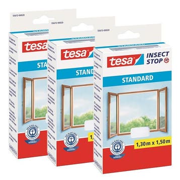 Hor | Tesa | Raam | 130 x 150 cm | 3 stuks (Wit), Verzenden, Nieuw