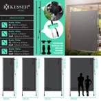 KESSER® Markies – Zonwering - Waterdicht - 200x310 cm - Grij, Tuin en Terras, Verzenden, Zo goed als nieuw