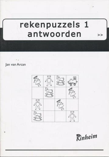 Kinheim Antwoorden Rekenpuzzels 1, Boeken, Verzenden, Nieuw