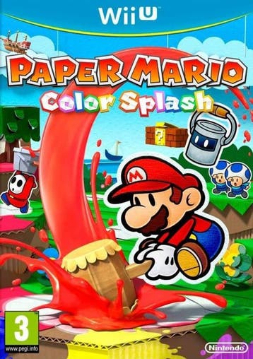 Paper Mario Color Splash (Wii U Games), Ophalen of Verzenden, Zo goed als nieuw